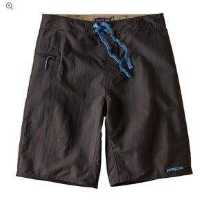 PATAGONIA Men’s 36 Wavefarer Board Shorts Swim Beach Trunks navy blue A31